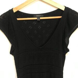 Mango Long Crochet Dress